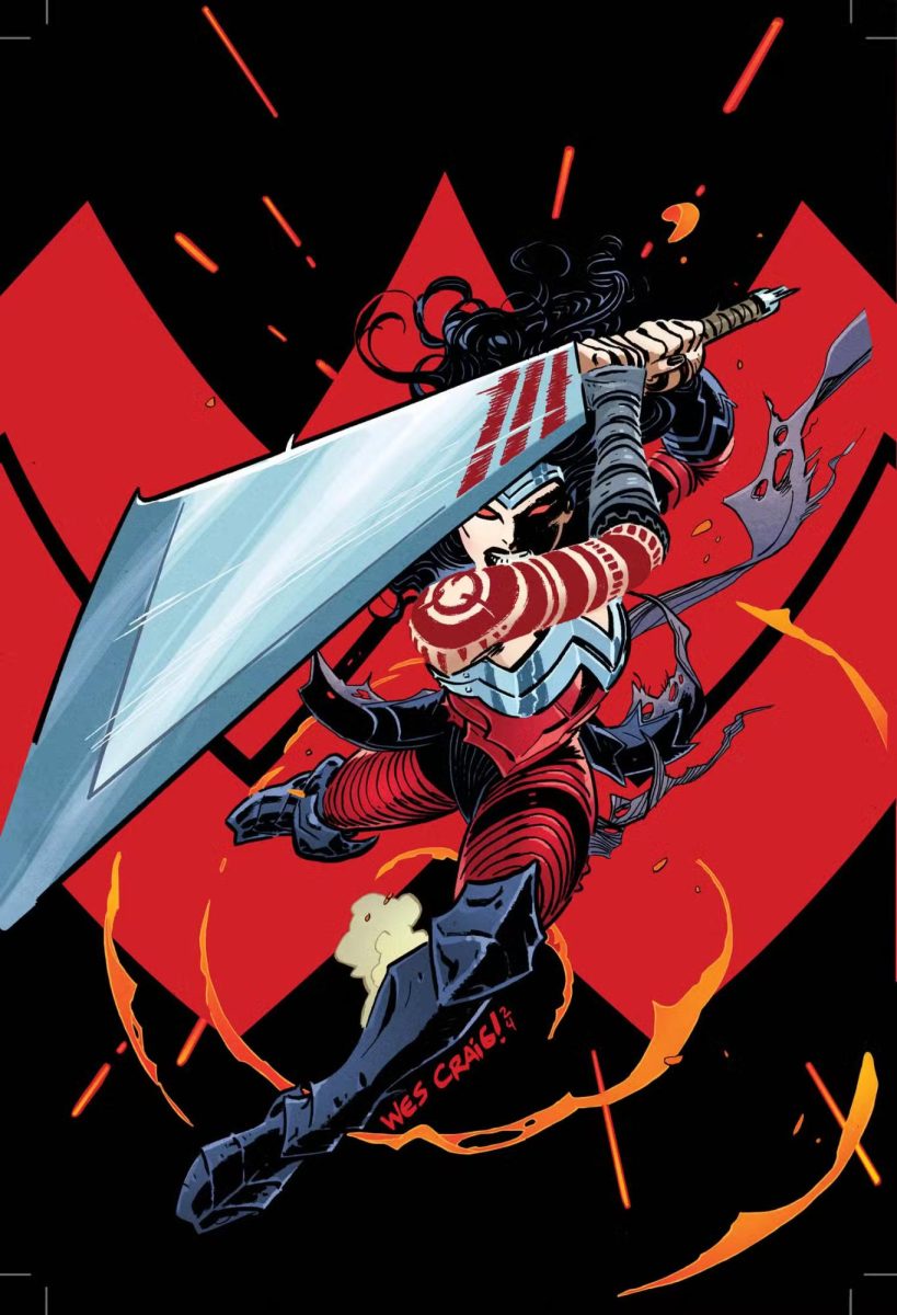 "Absolute Wonder Woman" #1 variant cover by Wes Craig.