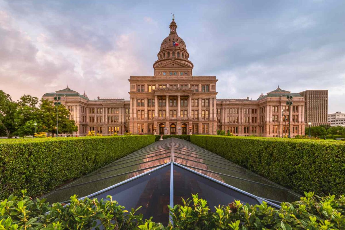  The Texas Capitol in the Capitol city Austin, TX. Courtesy of Tripsavvy.
