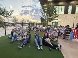 Seniors at their Senior Sunset